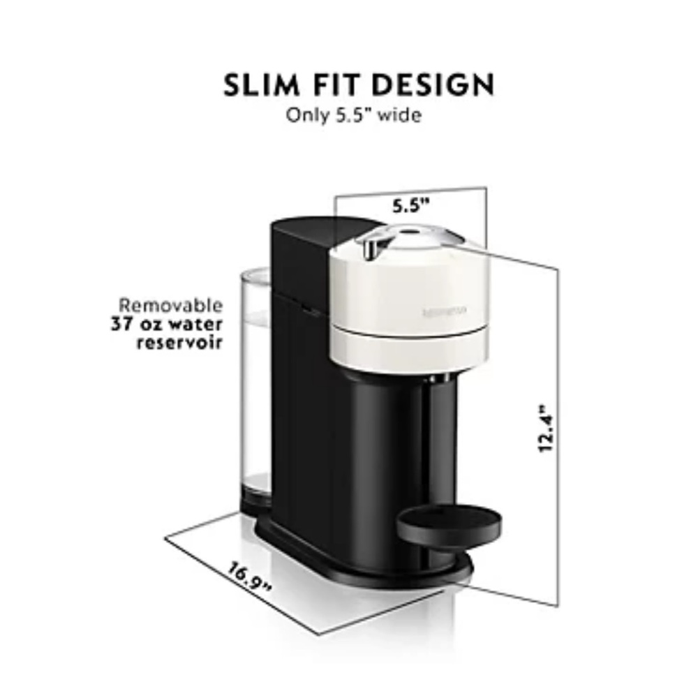 Nespresso by De'Longhi Vertuo Next Coffee and Espresso Machine - Picture 7 of 7